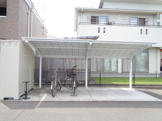 【その他】 | エクセルハイム若狭Ⅲ | 屋根付き駐輪場