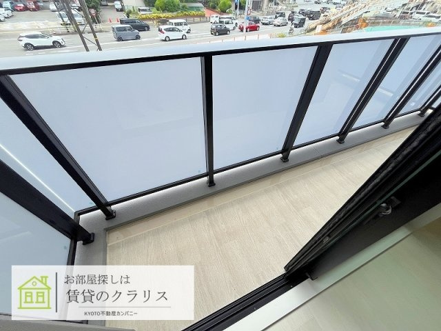 High Bright 京都桂川のバルコニー