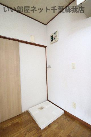 大塚荘の洗面所|洗濯機置場