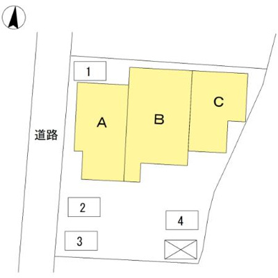 【区画図】 | メゾンド濵田