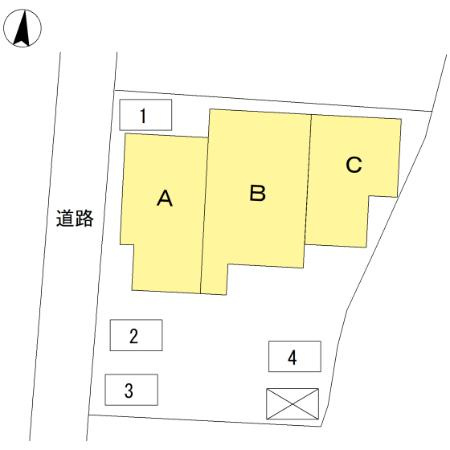 【区画図】 | メゾンド濵田