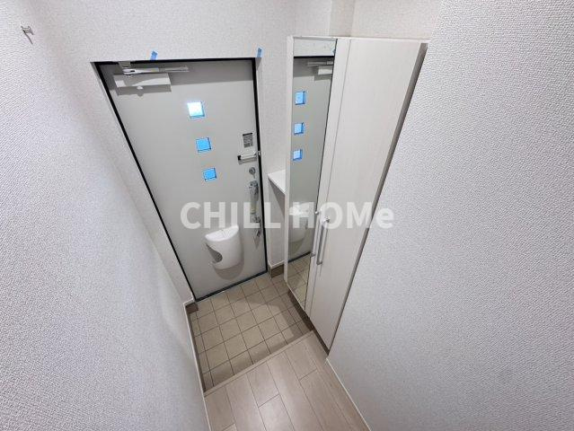 クラール　島野　Ｂの玄関|当社、チルホームのHPもご覧ください(^^)/物件情報多数♪