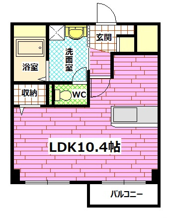 サン　ユニゾンの間取り