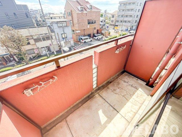 東洋プラザ住吉のバルコニー