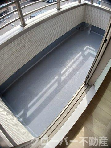 ルーベル久米Ｂのバルコニー