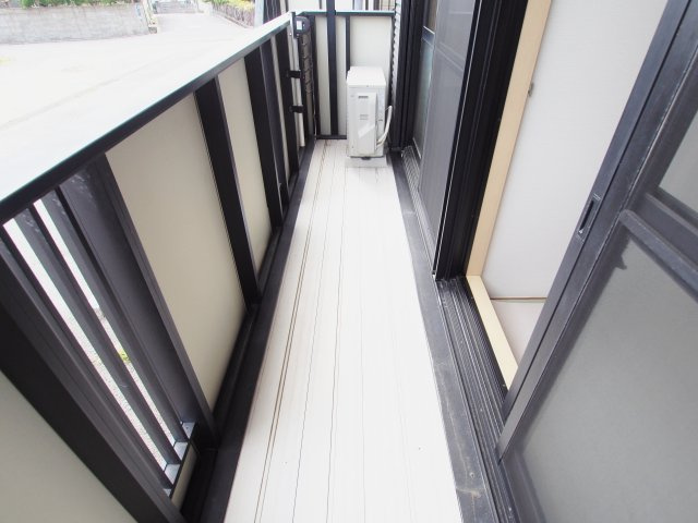 レトア坪屋のバルコニー