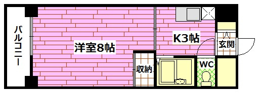 カーサ大正2NDの間取り