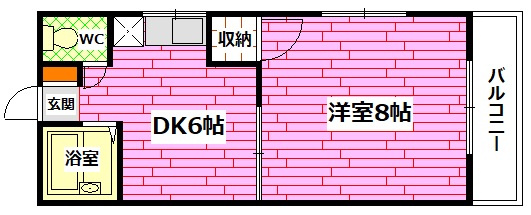 カーサ新町の間取り