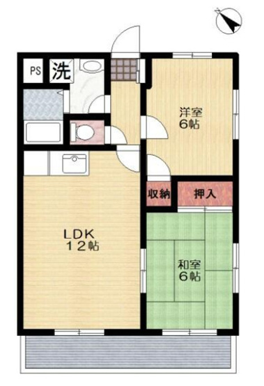 【間取り】 | ベルフォーレ深井