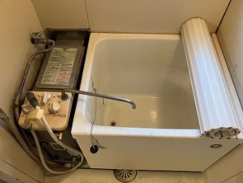 オオクマハイツの浴室|コンパクトで使いやすいお風呂です