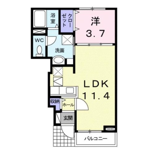 グラードⅢの間取り