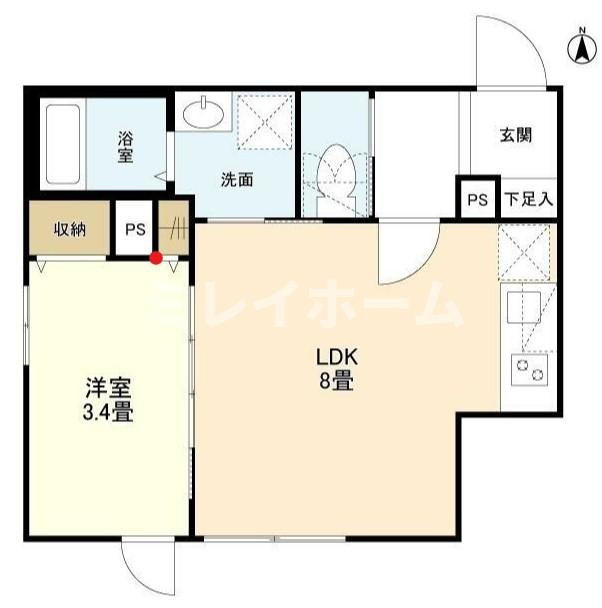 ウェルスクエア多摩川矢口の間取り