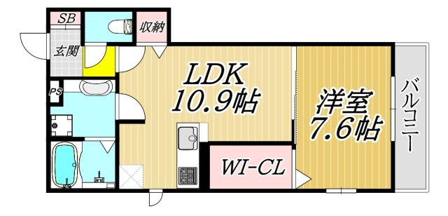 estrelaの間取り
