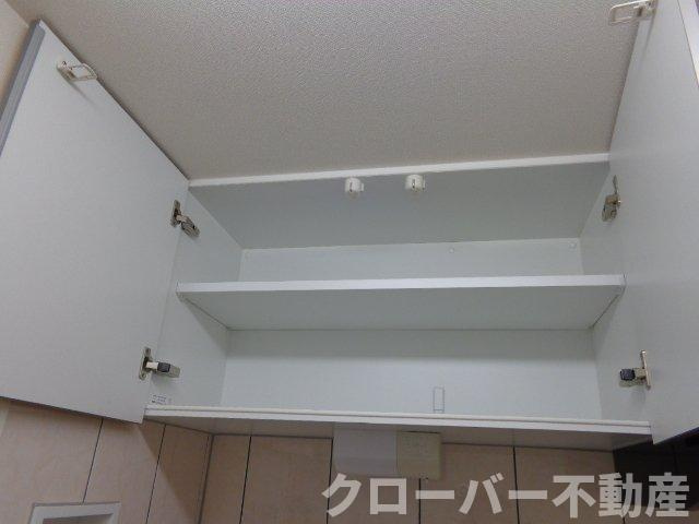 アリエルの収納|キッチン上収納