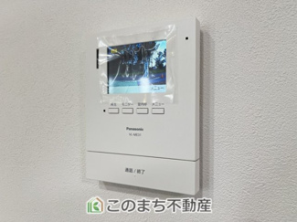 【セキュリティ】 | クライン小山市塚崎1期　  | お子様のお留守番や急な来訪者にも安心対応☆録画機能付きTVモニターホン☆