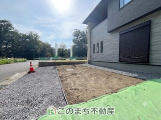【庭】 | クライン小山市塚崎1期　  | 広々としたお庭でプール遊びやBBQを楽しめます☆