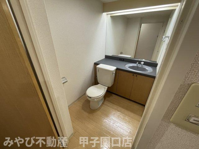GranPino武庫川の洗面所