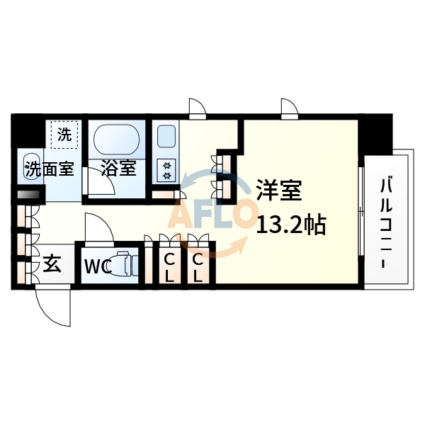 セイル江坂公園の間取り|セイル江坂公園　間取り