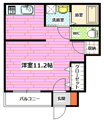 エスポワールT Ⅷの間取り