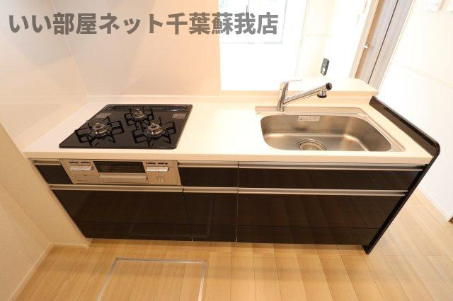 おゆみ野中央６丁目アパートのキッチン|使いやすいキッチンです