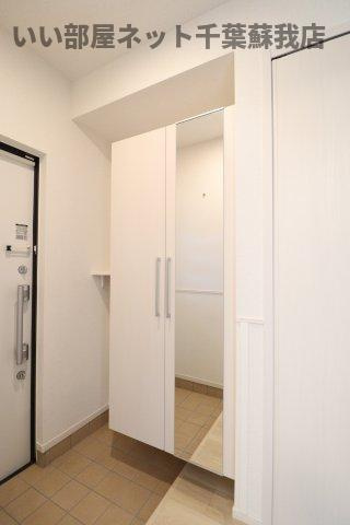 おゆみ野中央６丁目アパートの収納|シューズボックス