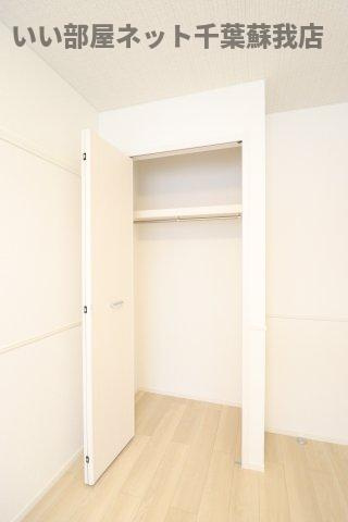 おゆみ野中央６丁目アパートの収納|収納スペース豊富です