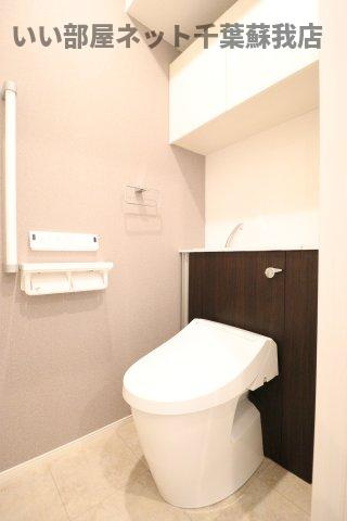 おゆみ野中央６丁目アパートのトイレ|トイレです