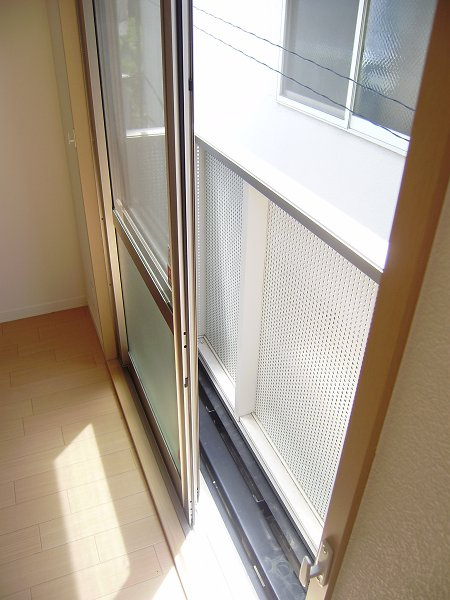 中山ロジュマンのバルコニー