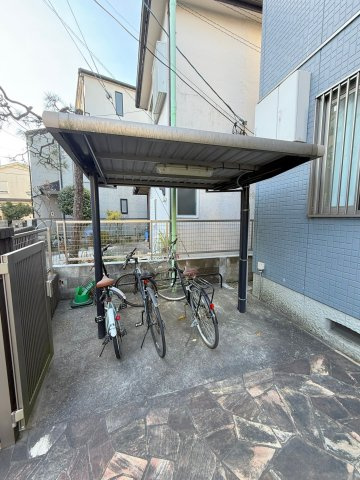 中山ロジュマンのその他共用部分|共用部には駐輪場を設置♪
