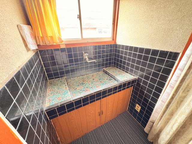 みやま市高田町田尻 敷地面積300坪以上　平屋の洗面所