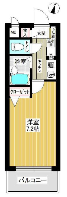 ワコーレ六甲アーベインの間取り