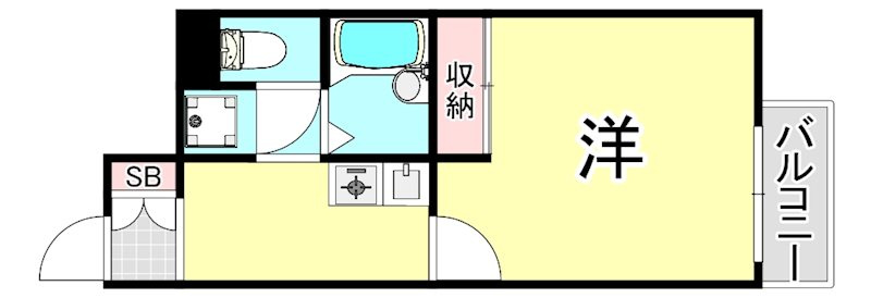 レオネクストさくら五段坂Ⅰの間取り