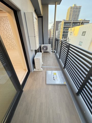 ArtizA瓦屋町Ⅰのバルコニー