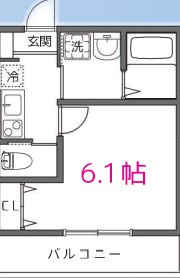 キャメル川越南通町の間取り