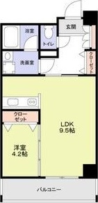 近江レジデンス4号館の間取り