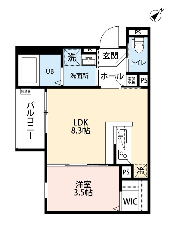 robot home 大橋の間取り