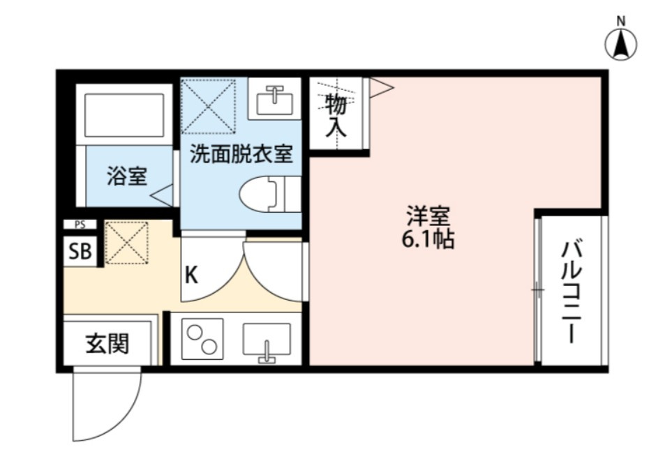 Infinity大宮北(インフィニティオオミヤキタ)の間取り