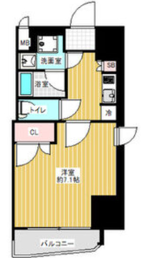 W-STYLE大阪天満宮の間取り