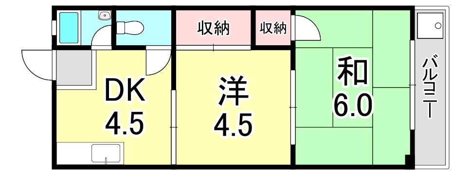 辻井マンションの間取り