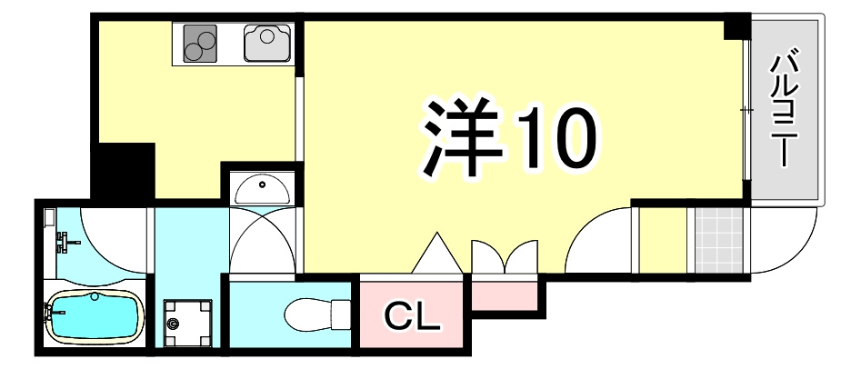 アルコーブ仁川の間取り