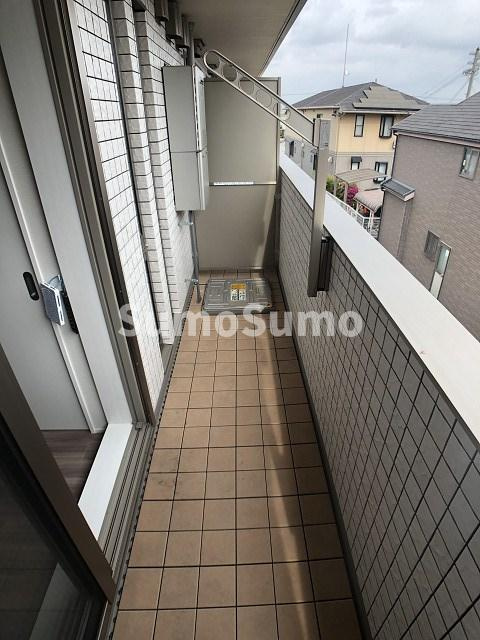 ヴァンベール仁川のバルコニー