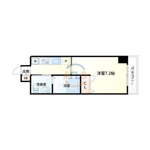 ドゥーエ江坂2の間取り|ドゥーエ江坂Ⅱ　間取り