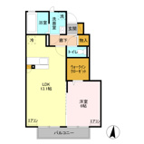 D-roomあずま町　Bの画像