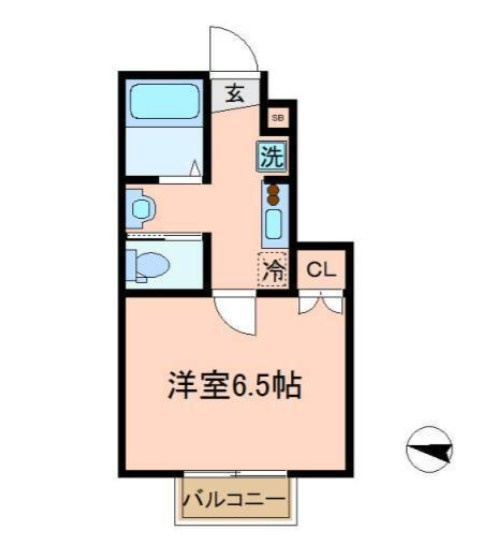 キャメル川口西青木の間取り