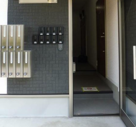アークシティ月吉町のエントランス