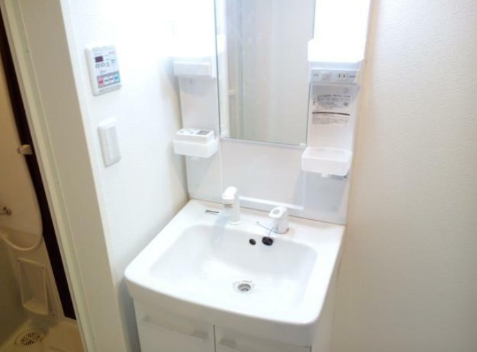 アスピオスヴィラの洗面所
