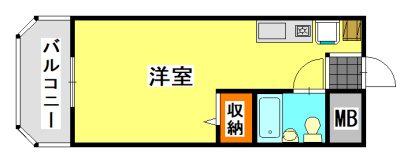 【間取り】 | ラレーブ津田沼Ⅳ