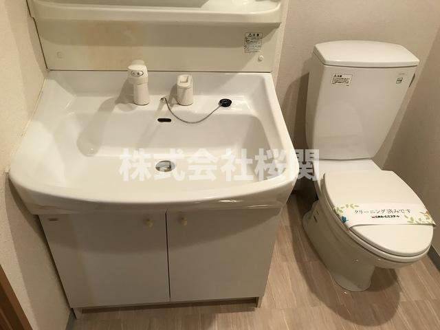 ラビバーレ阪東橋の洗面所