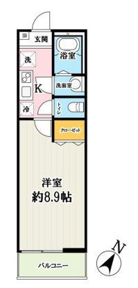 オークウェル宮原の間取り