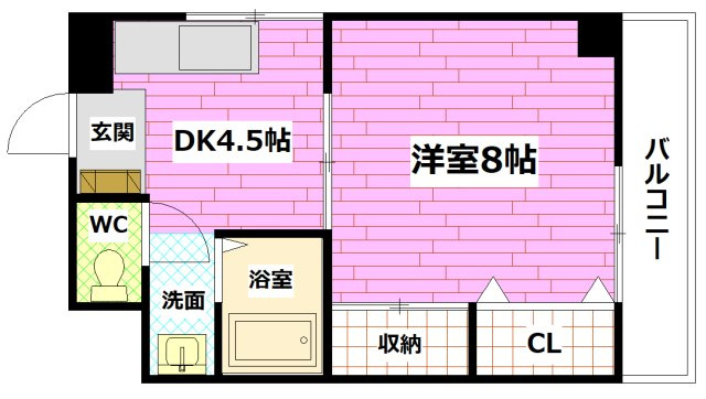 セクション洋光台の間取り